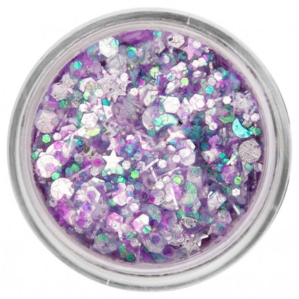 PXP Pressed Chunky Glitter Creme Purple Candy 10ml