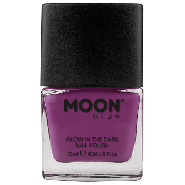 Moon Glow Glow in the Dark Nail Polish Purple 14ml