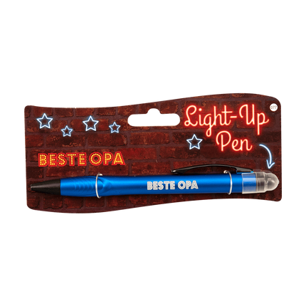 Light Up Pen Beste Opa 15cm