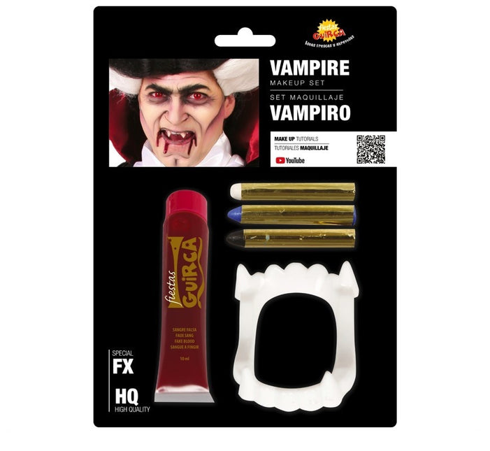 Schminkset Vampier met Gebit 20ml