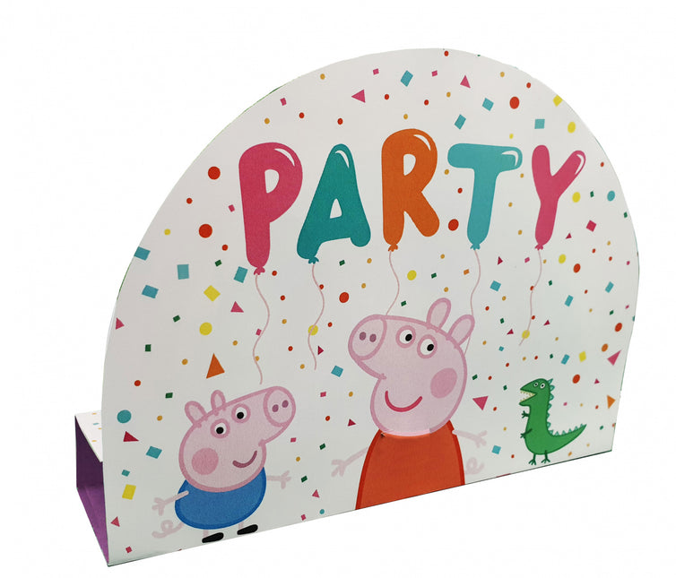 Peppa Pig Uitnodigingen Party 21cm 8st