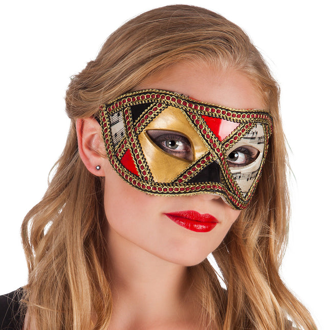 Oogmasker Venice Scacchi