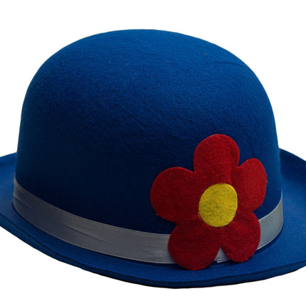 Bolhoed Clown Blauw