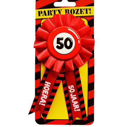 Rozet Hoera 50 Jaar Hoera