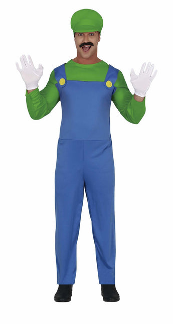 Super Mario Kostuum Heren Luigi