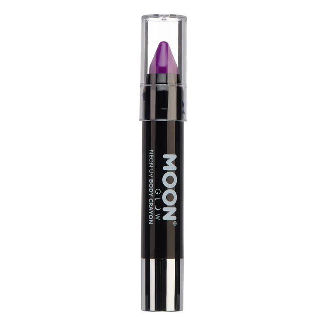 Moon Glow Intense Neon UV Body Crayons Intense Purple 3.2g