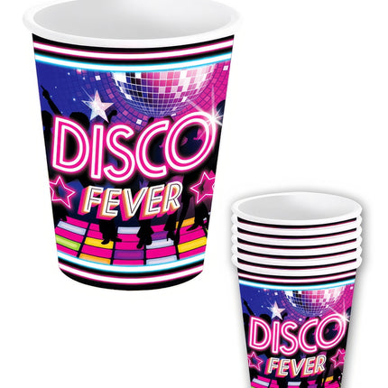 Disco 70S Bekers 240ml 6st