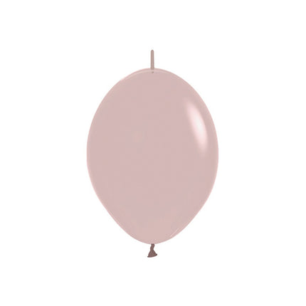 Ballonnen Pastel Dusk Rose 15cm 50st