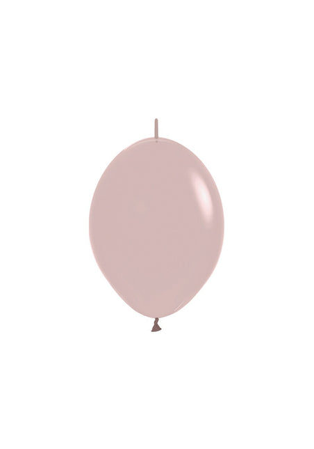 Ballonnen Pastel Dusk Rose 15cm 50st