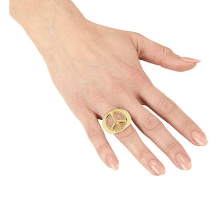 Gouden Ring Peace