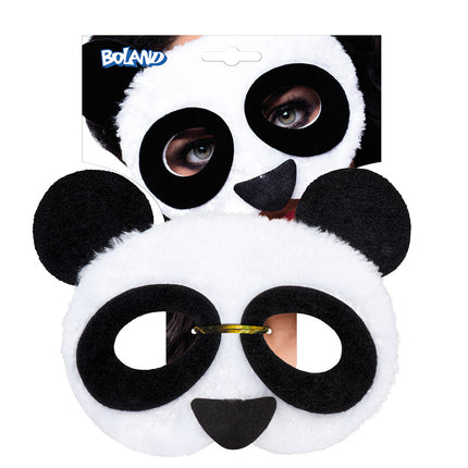 Pluchen Halfmasker Panda