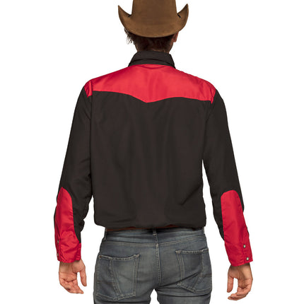 Cowboy Shirt Heren Rood