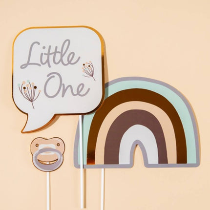 Geboorte Photobooth Props Little One 10st