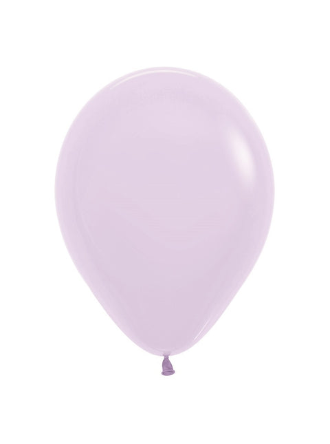 Ballonnen Pastel Matte Lilac 23cm 50st