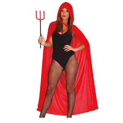 Halloween Cape Kap Rood 1,3m