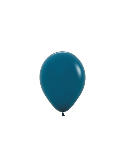 Ballonnen Deep Teal 12cm 50st