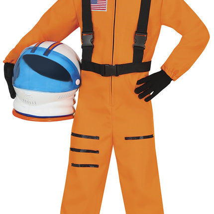 Astronauten Pak Oranje Kind