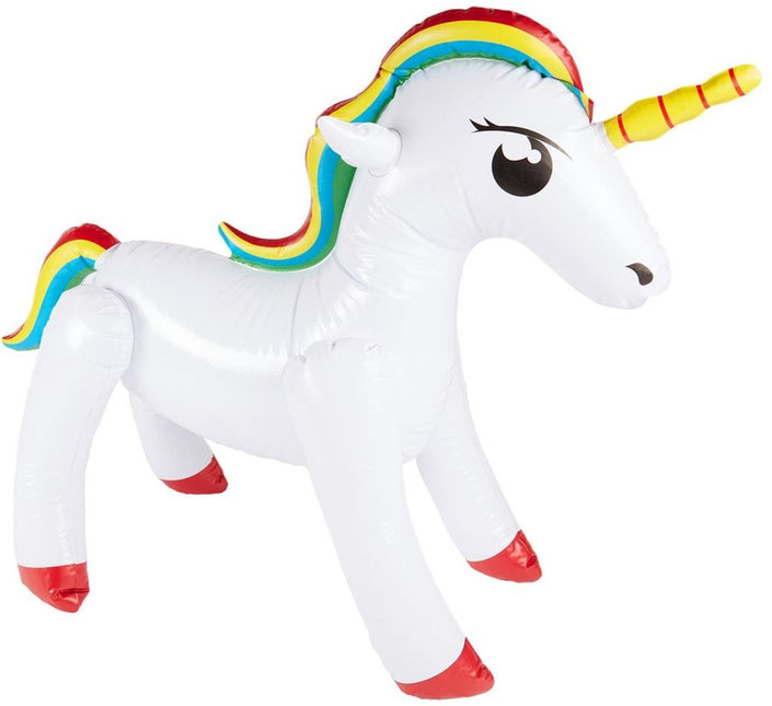 Opblaas Unicorn 90cm