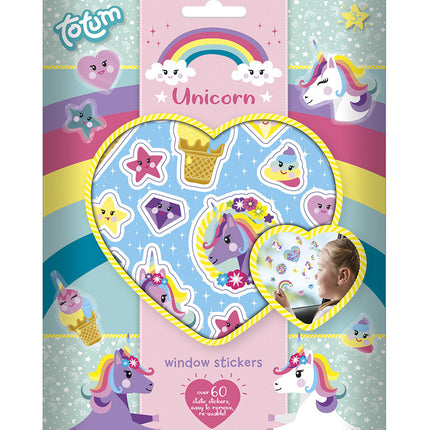 Unicorn Raamstickers