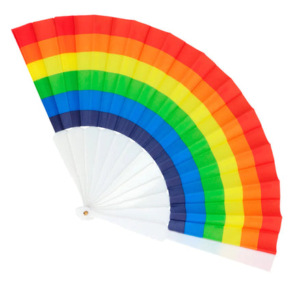 Waaier Regenboog Pride 23cm