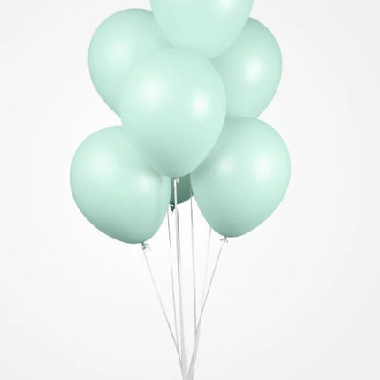 Mintgroene Ballonnen Pastel Macaron 30cm 100st