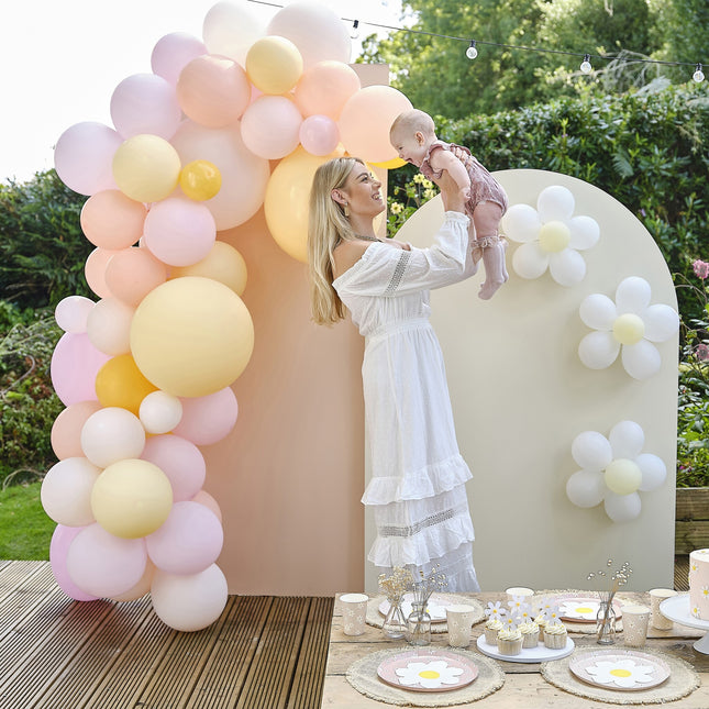 Babyshower Ballonnen Madeliefjes