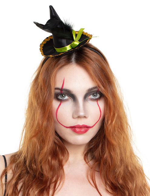 Halloween Haarband Heksenhoed