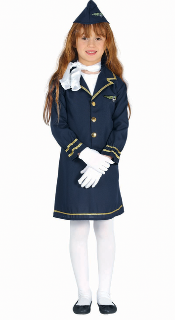 Stewardess Kostuum Kind