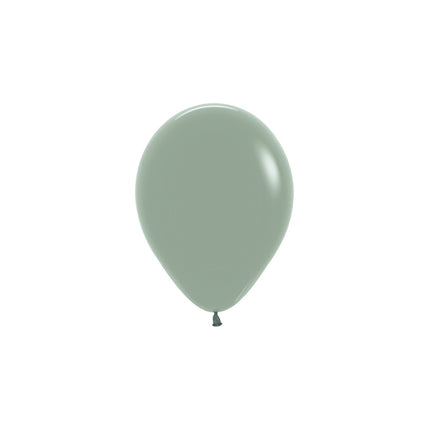 Ballonnen Pastel Dusk Laurel Green 12cm 50st