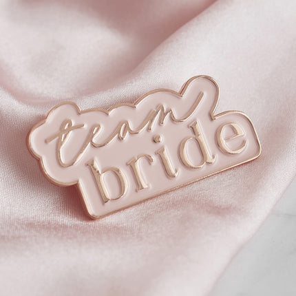 Rose Gouden Broche Team Bride