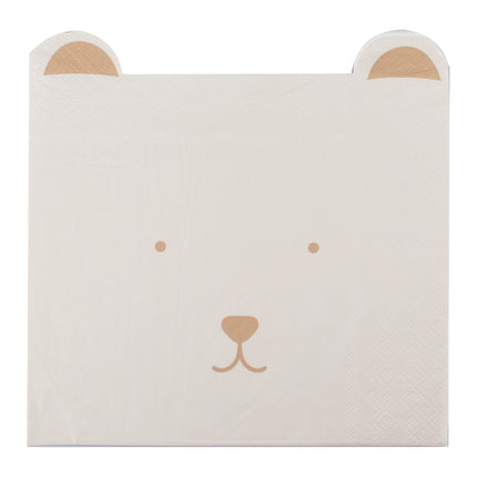 Babyshower Servetten Teddy 16st