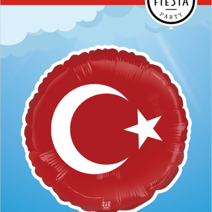 Turkije Helium Ballon Leeg 45cm