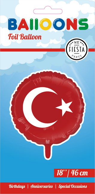 Turkije Helium Ballon Leeg 45cm