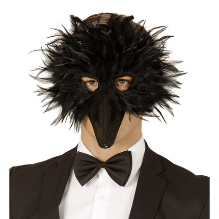 Vogel Masker Zwart