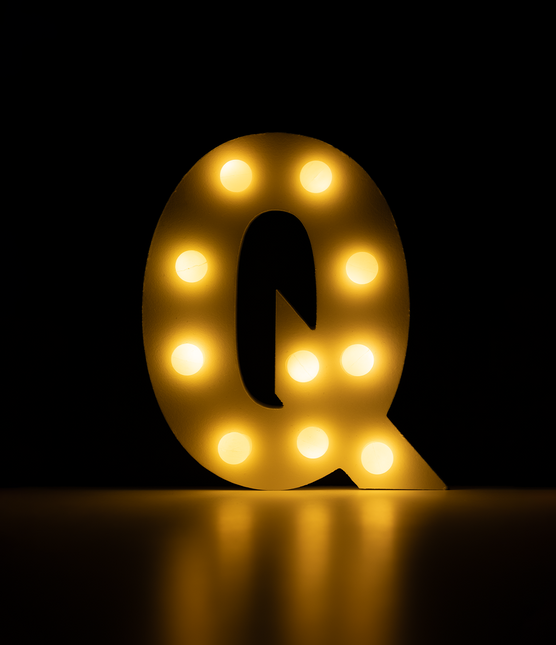 Q Licht Letter 16,5cm