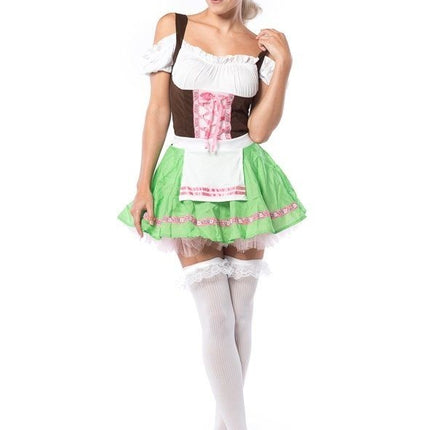 Dirndl Jurk Oktoberfest Lichtgroen