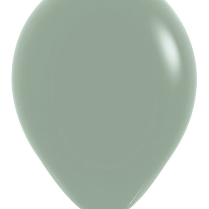 Ballonnen Pastel Dusk Laurel Green 30cm 12st