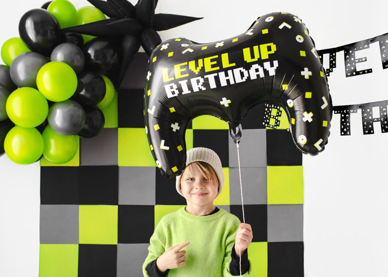 Gaming Party Helium Ballon Leeg 60cm