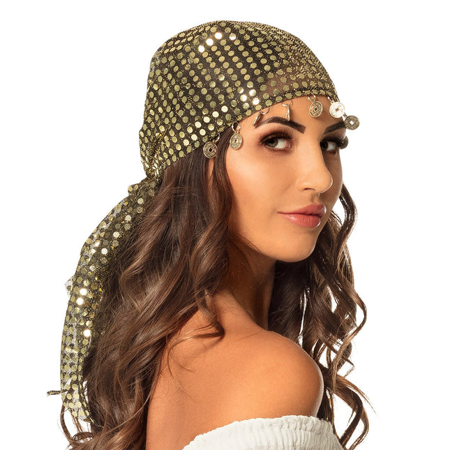 Gouden Hoofdband Bandana