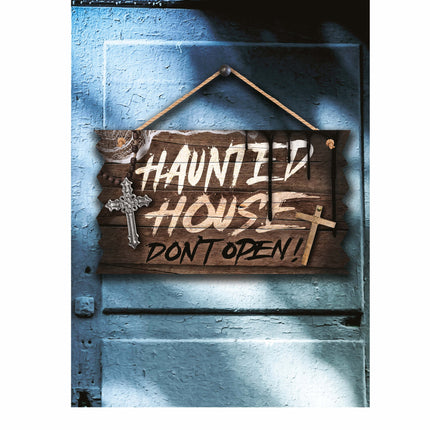 Halloween Hangdecoratie Haunted House 35cm