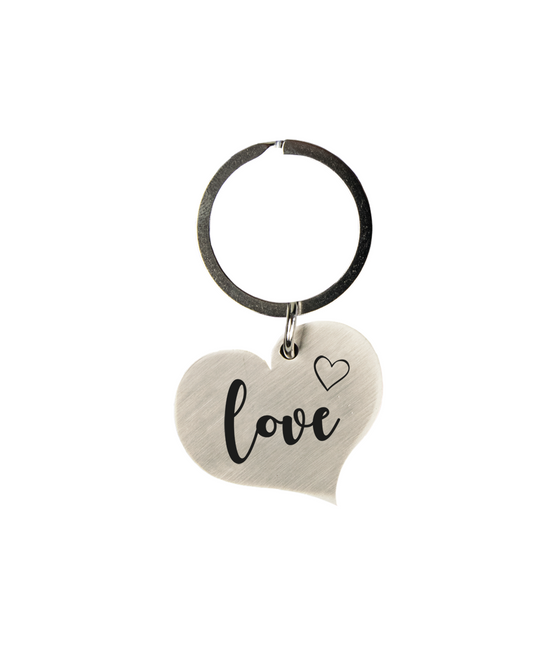 Sleutelhanger Hart Liefde 10cm