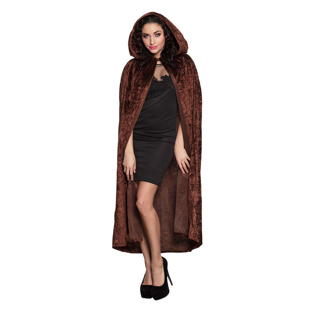 Halloween Cape Bruin 1,7m