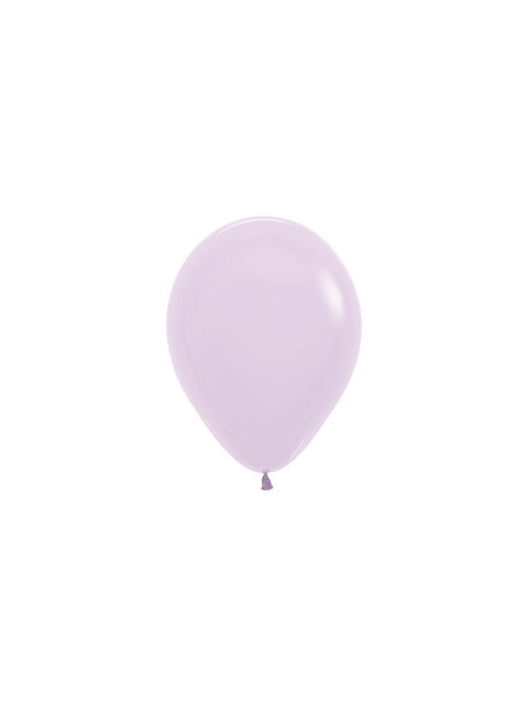 Ballonnen Pastel Matte Lilac 12cm 50st