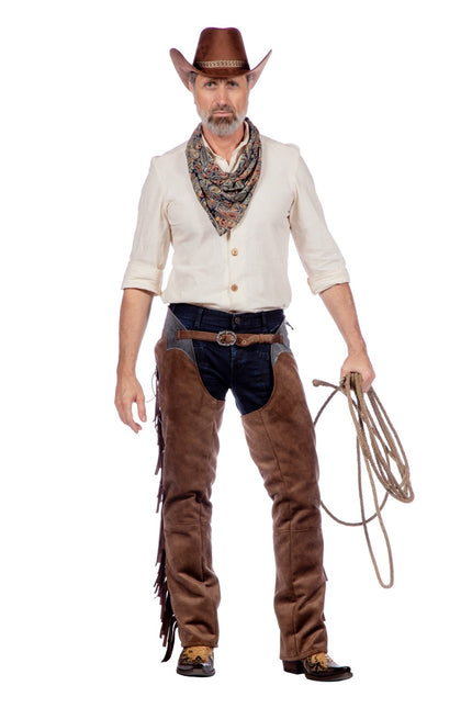 Cowboy Broek Bruin Heren