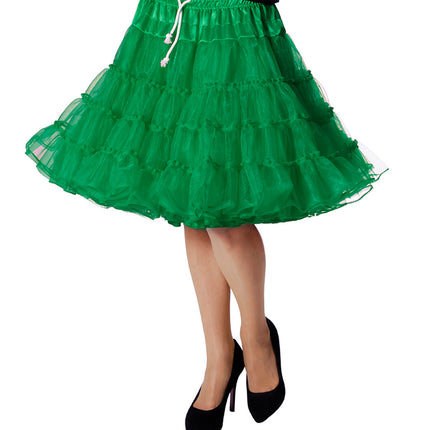 Groene Petticoat Luxe