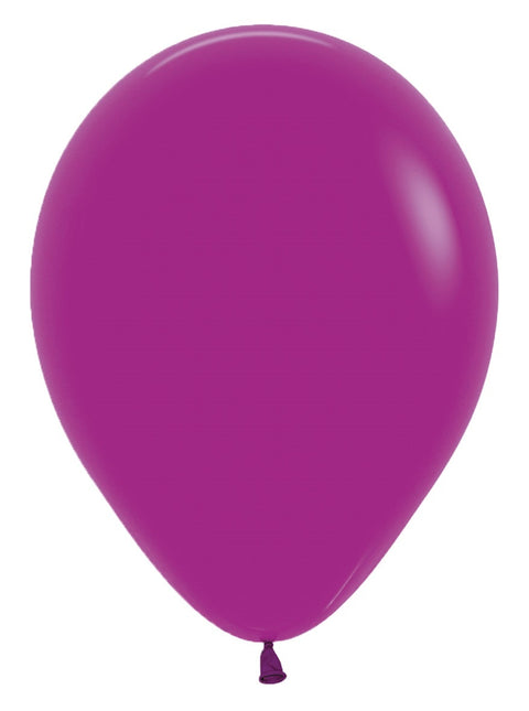 Ballonnen Purple Orchid 30cm 12st