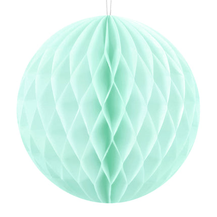 Honeycomb Bal Mintgroen 10cm