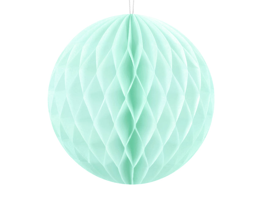 Honeycomb Bal Mintgroen 10cm