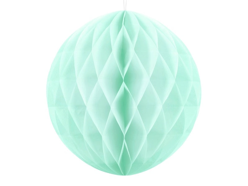 Honeycomb Bal Mintgroen 30cm