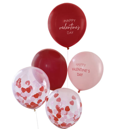 Ballonnen Set Happy Valentine'S Day 30cm